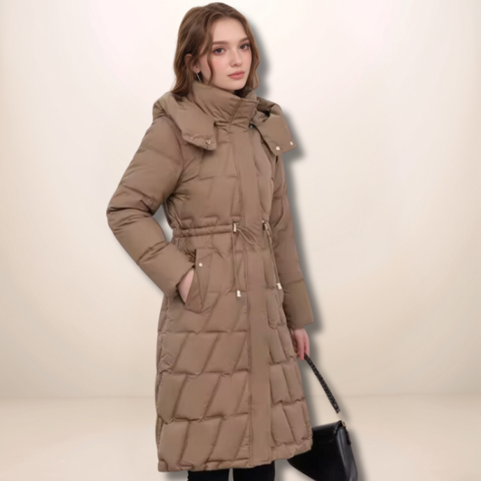 Isabella Veste Longue Matelassée
