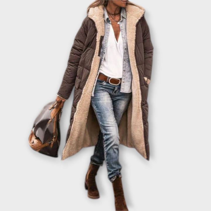 Kora - Manteau avec revêtement en Fleece