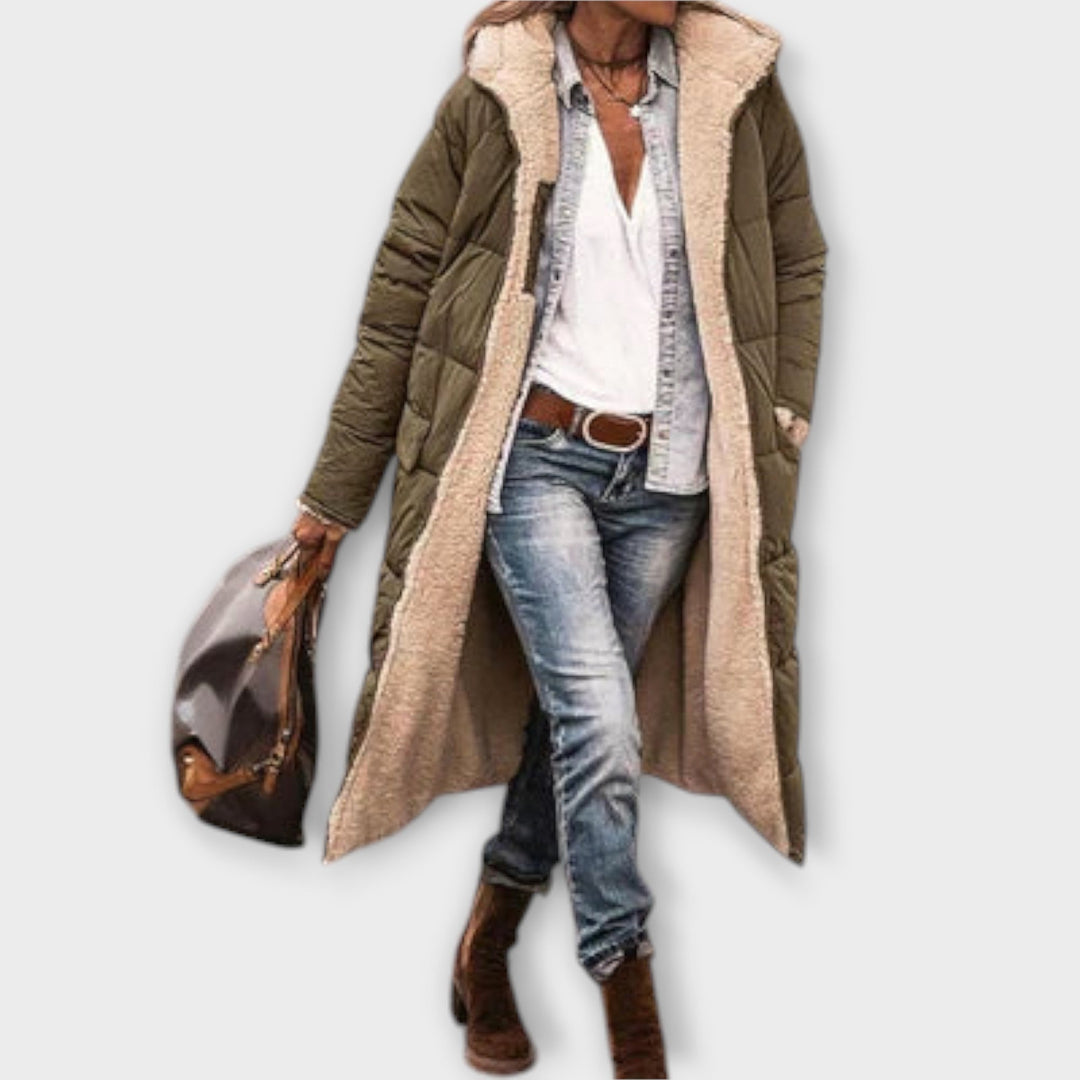 Kora - Manteau avec revêtement en Fleece