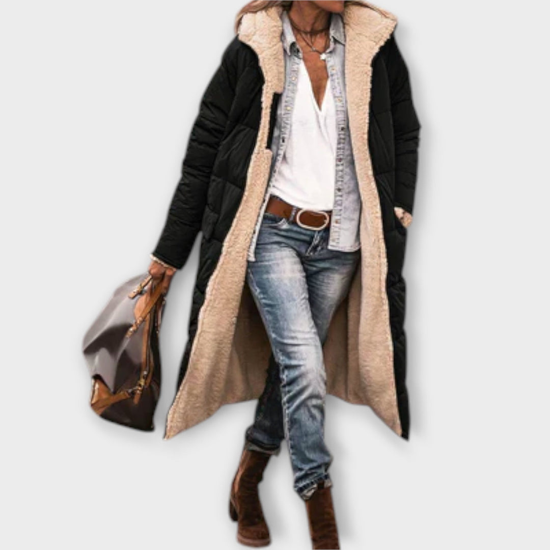 Kora - Manteau avec revêtement en Fleece