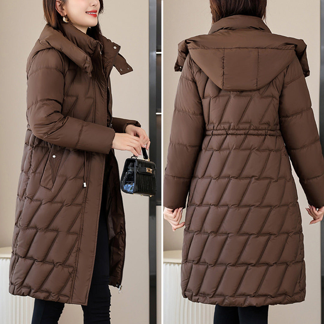Isabella Veste Longue Matelassée