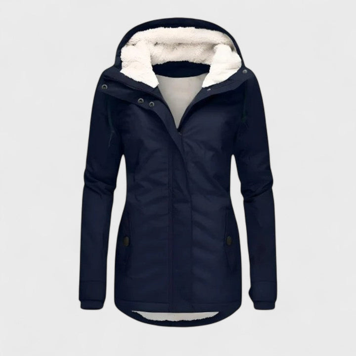Amélie - Veste d'hiver imperméable avec capuche