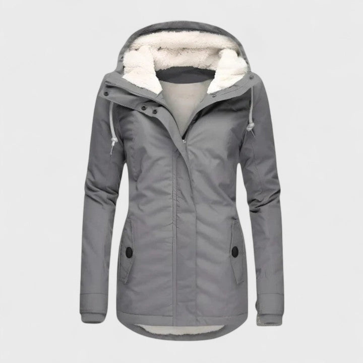 Amélie - Veste d'hiver imperméable avec capuche