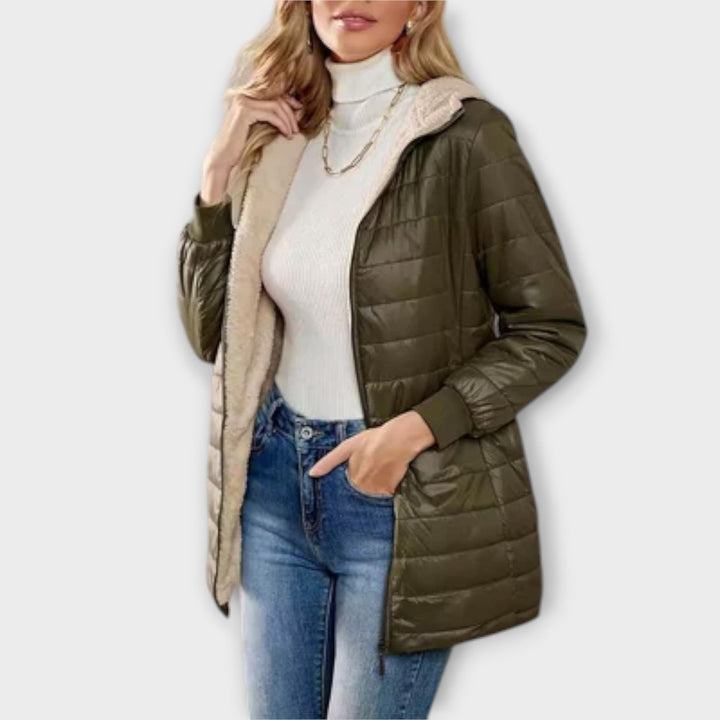 Carolin - Veste d'Hiver Décontractée pour Femmes