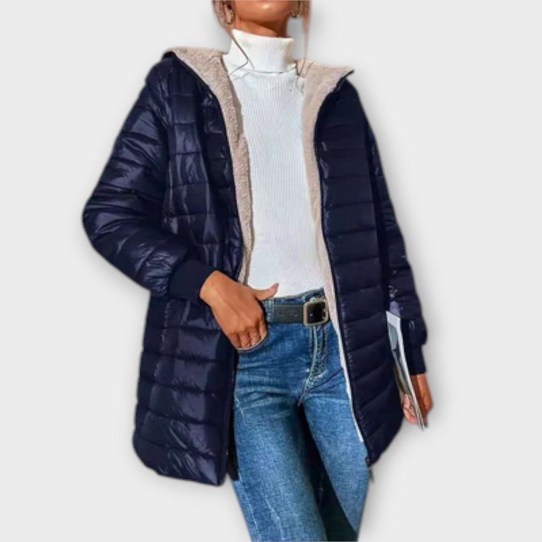 Carolin - Veste d'Hiver Décontractée pour Femmes