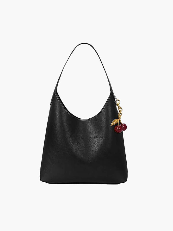 Sac en Cuir Synthétique Amelia avec Charme de Cerise