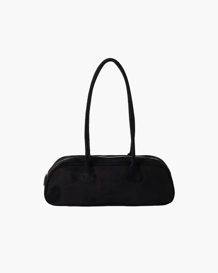 Sac Vintage à Bandoulière en Suède Synthétique pour Femmes - Sac Quotidien en Velours Doux