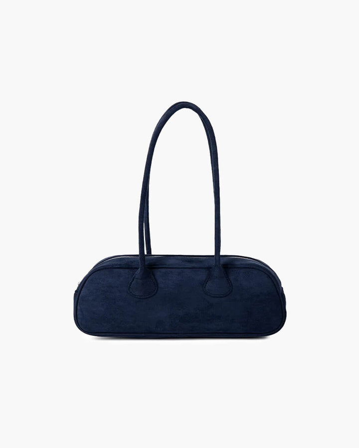 Sac Vintage à Bandoulière en Suède Synthétique pour Femmes - Sac Quotidien en Velours Doux