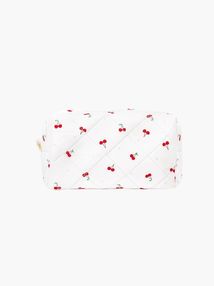 Trousse de maquillage cerise
