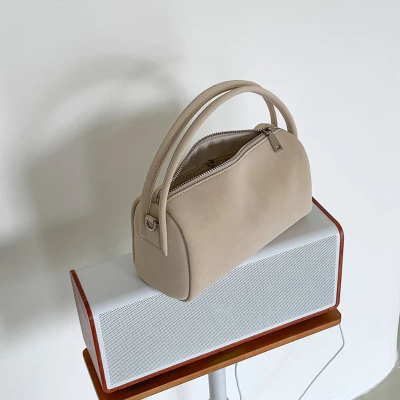 Sac à Bandoulière Élégant en Suède - Sac à Bandoulière avec Multiples Poches pour Femme, Parfait pour le Travail et les Voyages