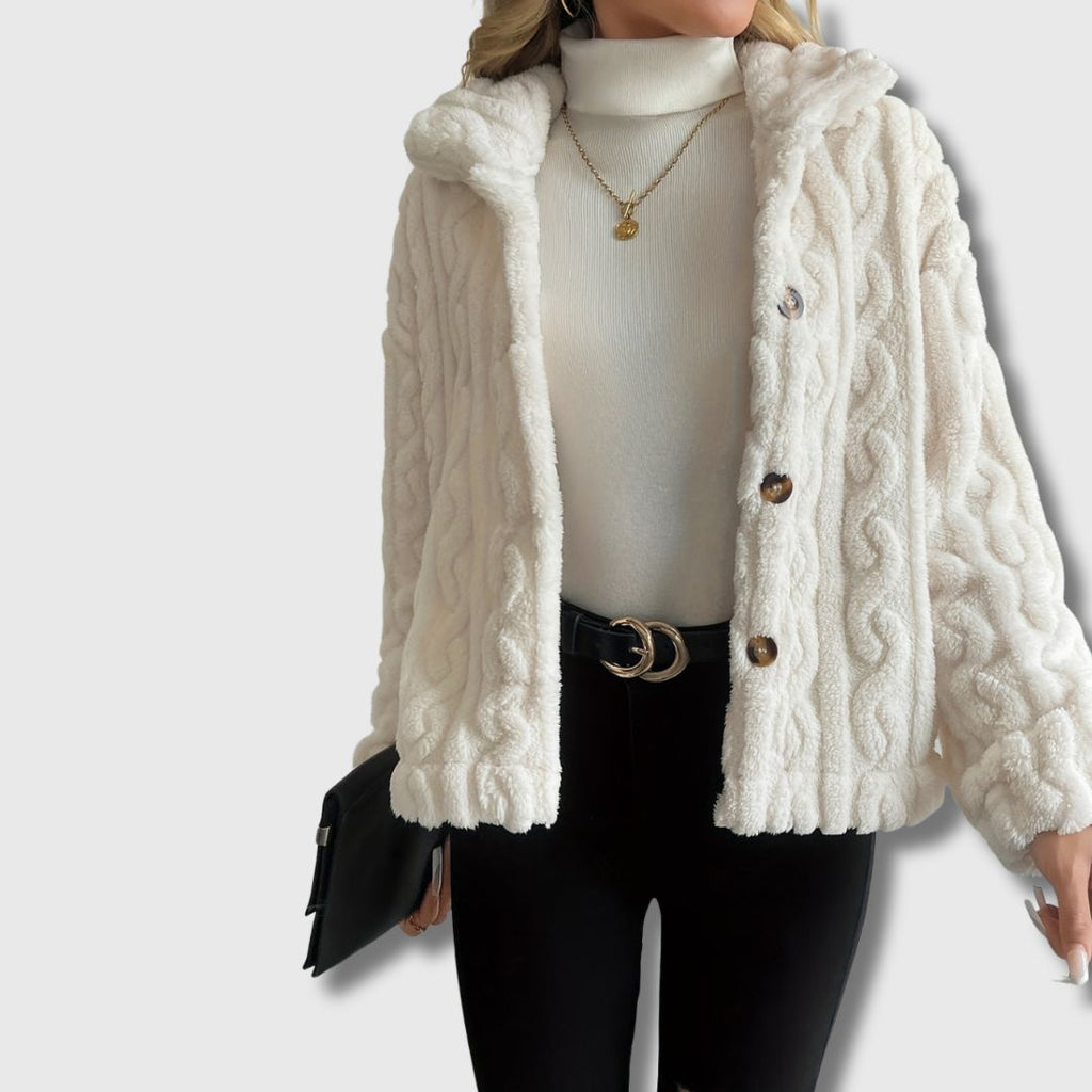 Bérénice - Manteau Doux Teddy | Édition Limitée