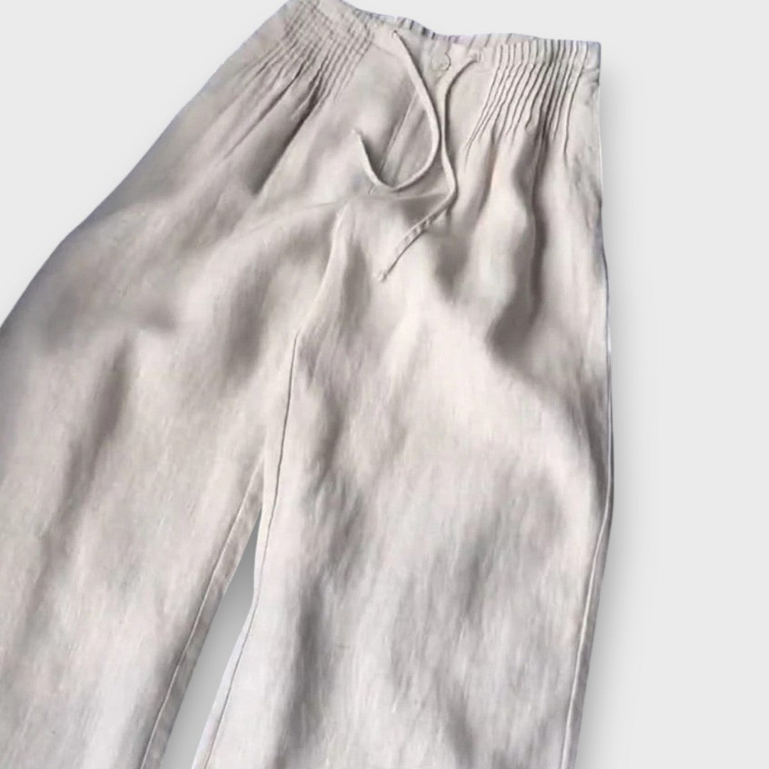 Arvena – Pantalons en Lin Légers