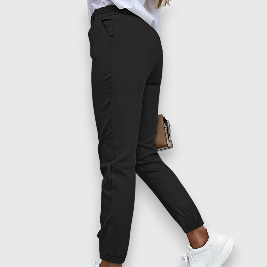 Lina – Pantalon jogger slim fit style business