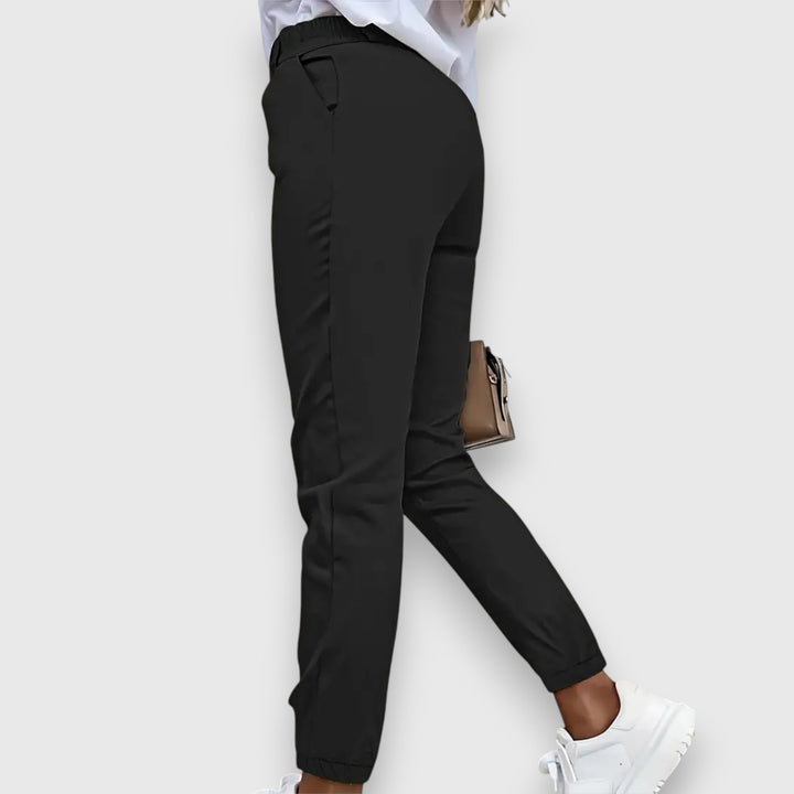 Lina – Pantalon jogger slim fit style business