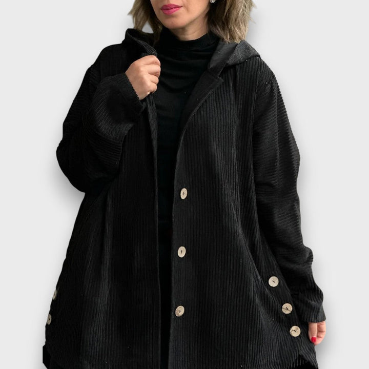 Corvianne – Veste à Capuche Décontractée