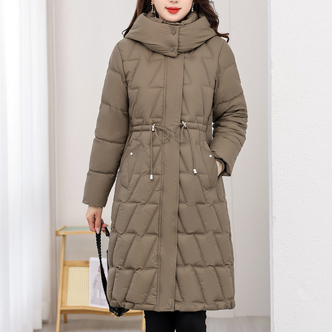 Isabella Veste Longue Matelassée